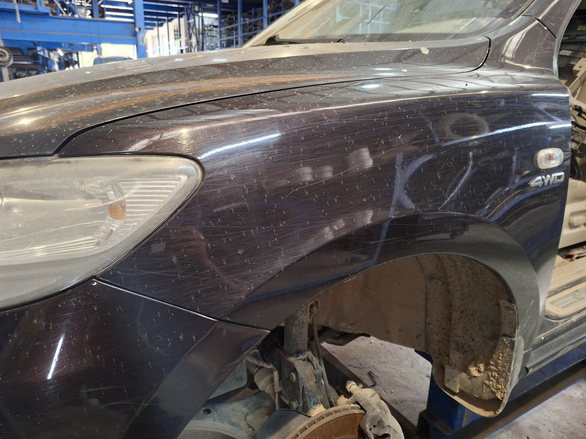 ALETA DELANTERA IZQUIERDA HYUNDAI SANTA D4EB