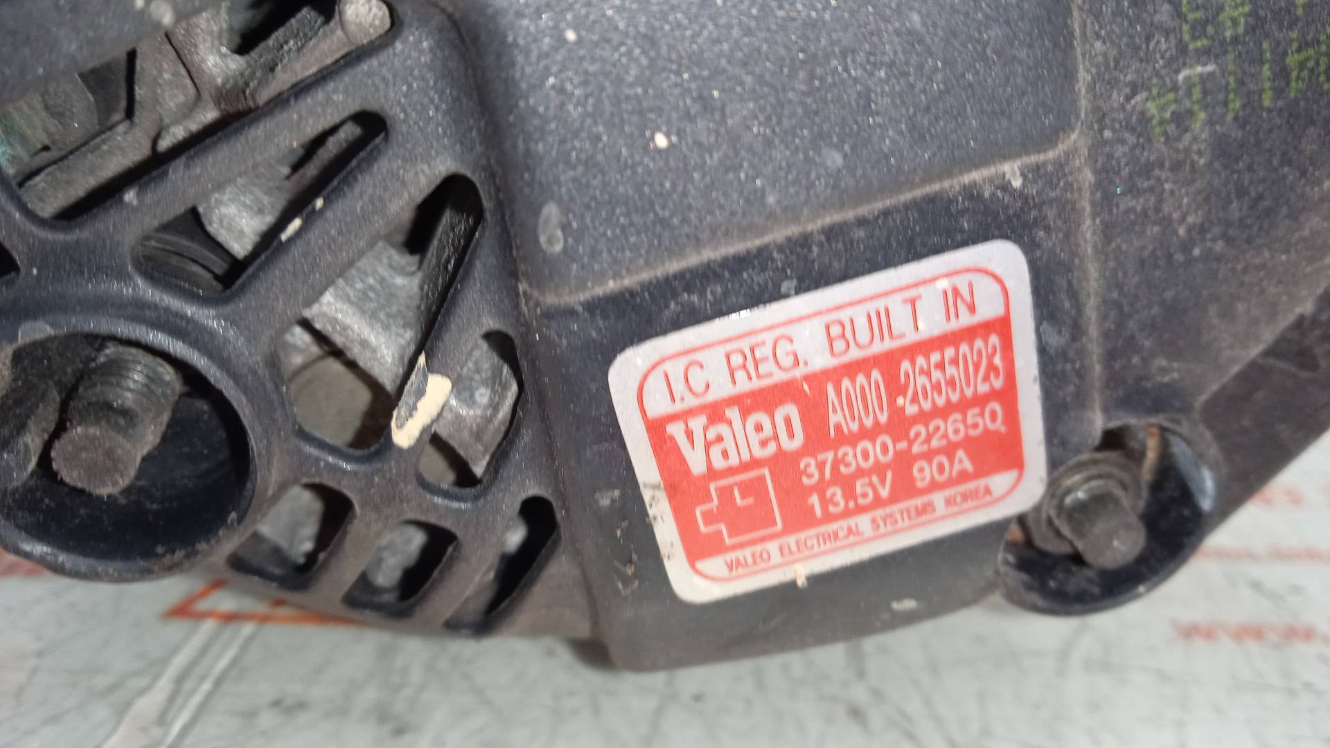 ALTERNADOR HYUNDAI MATRIX G4EDG