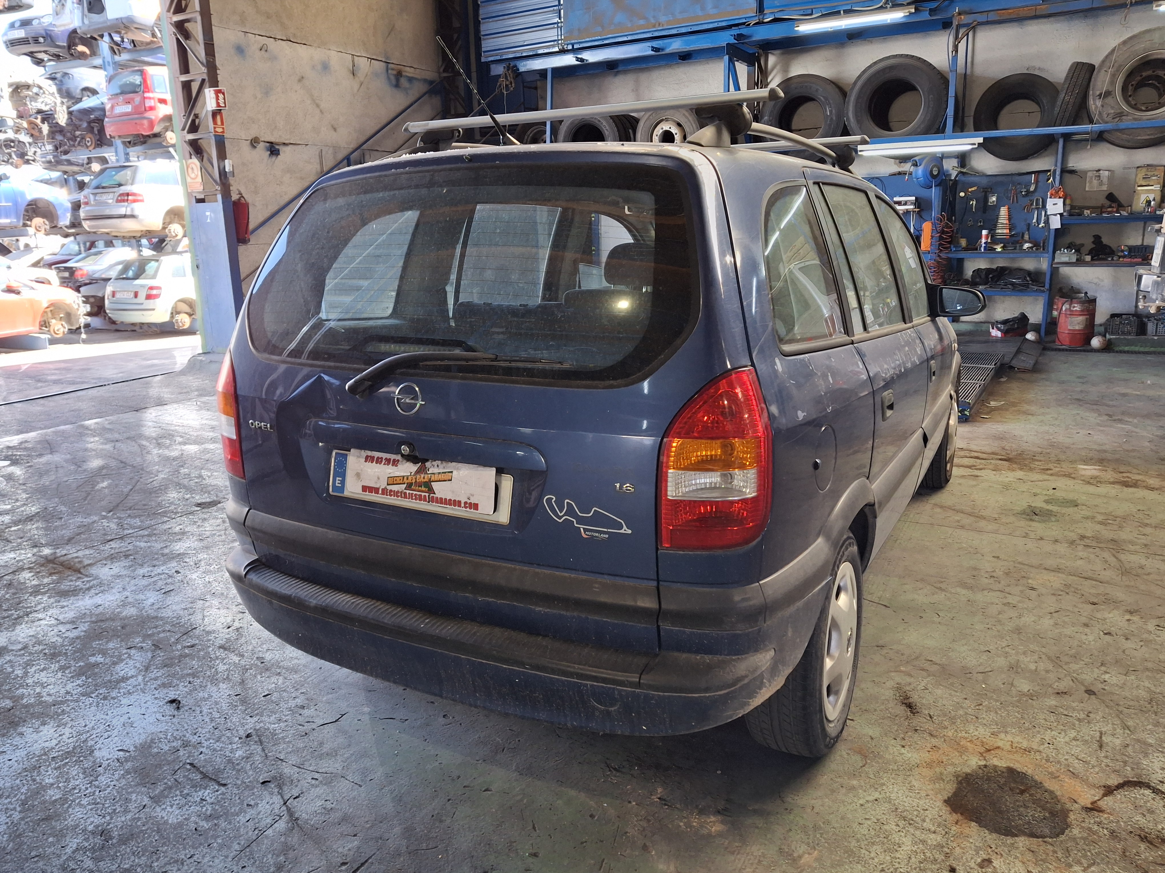 PILOTO TRASERO IZQUIERDO OPEL ZAFIRA 