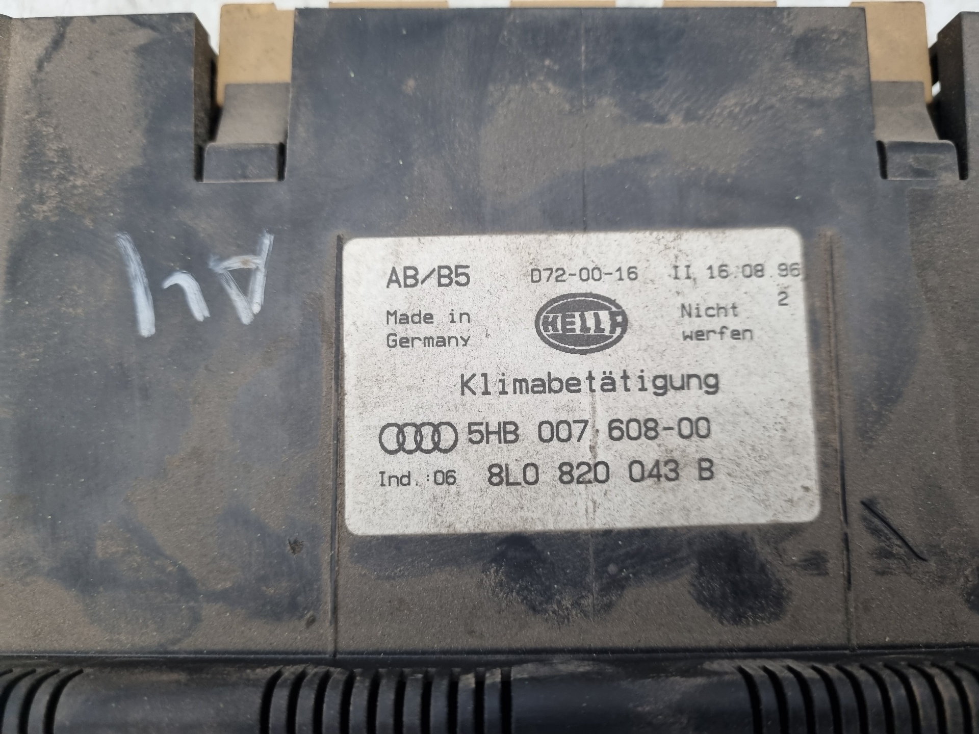 MANDO CALEFACCION / AIRE ACONDICIONADO AUDI 100 AAR