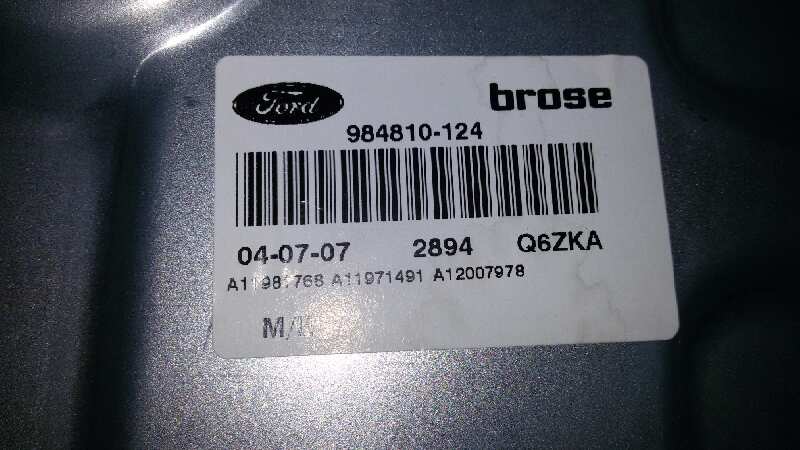 ELEVALUNAS TRASERO IZQUIERDO FORD FOCUS HHDA